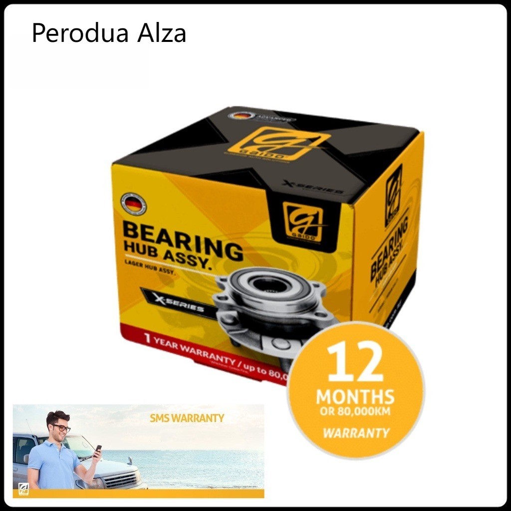 Gaido X-Series Rear Wheel Bearing Hub - Perodua Alza ( 1Year Warranty ...