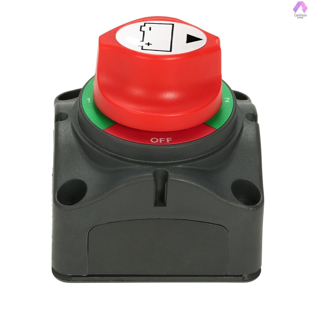 12V/24V Dual Battery Selector Switch 300A Battery Main Switch 4