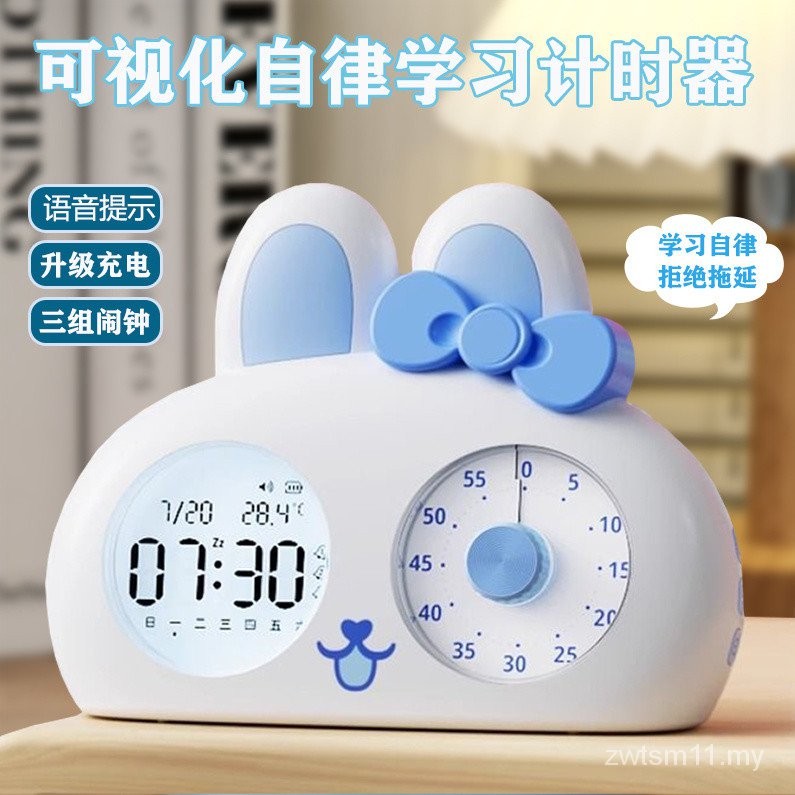 Children Wake Up Dedicated Alarm Clock Learning Homework Visible ...