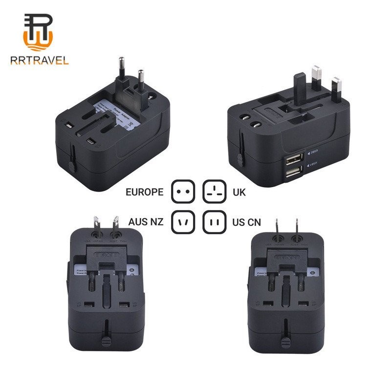 E-commerce Multifunctional Converter Dual USB Universal Conversion Plug ...