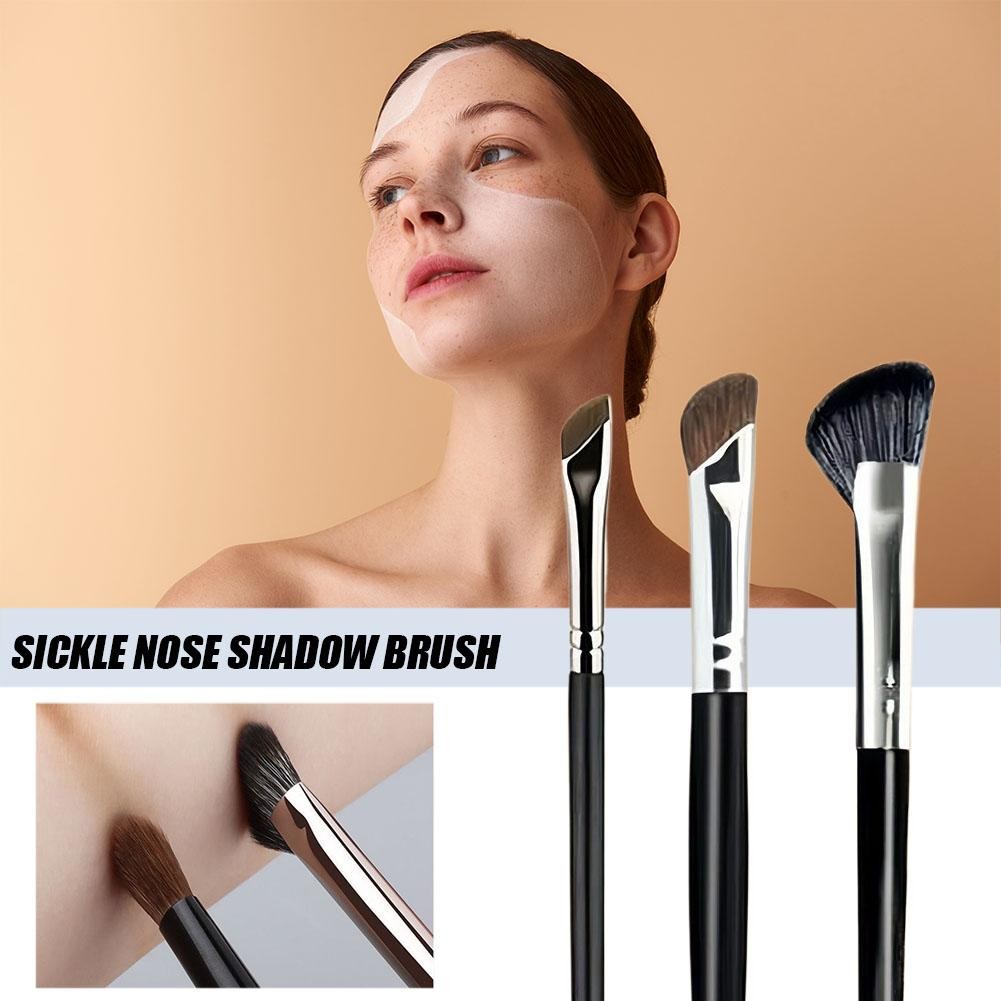 Sickle Nose Shadow Brush Soft Bristle Contour Brush Brush Nose Wing