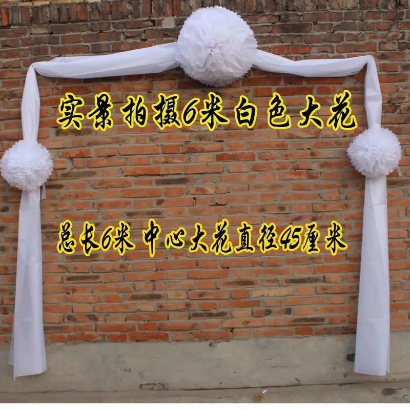 Funeral White Funeral Supplies Hand-tied Funeral Car Front Flower ...