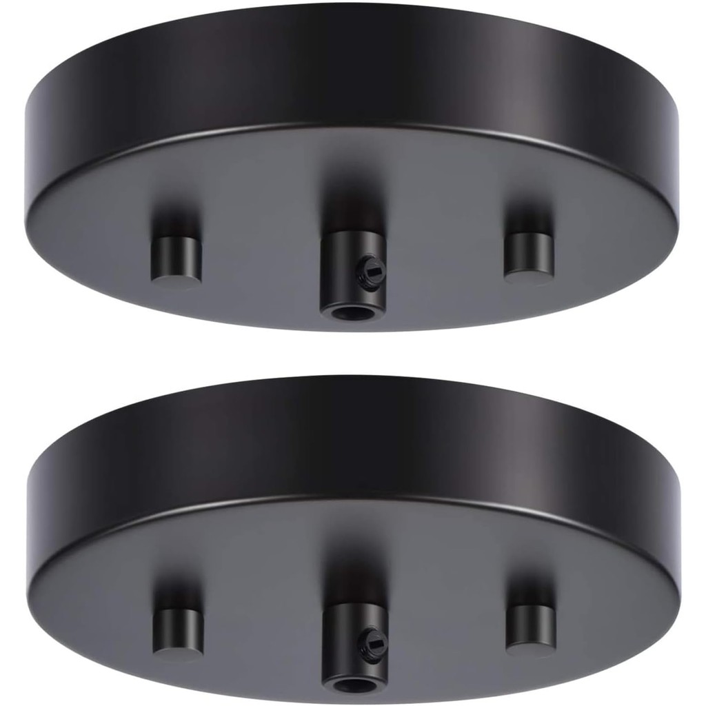 Canomo 2 Packs Ceiling Lighting Canopy Kit 5 1/8 Inches Pendant Light ...
