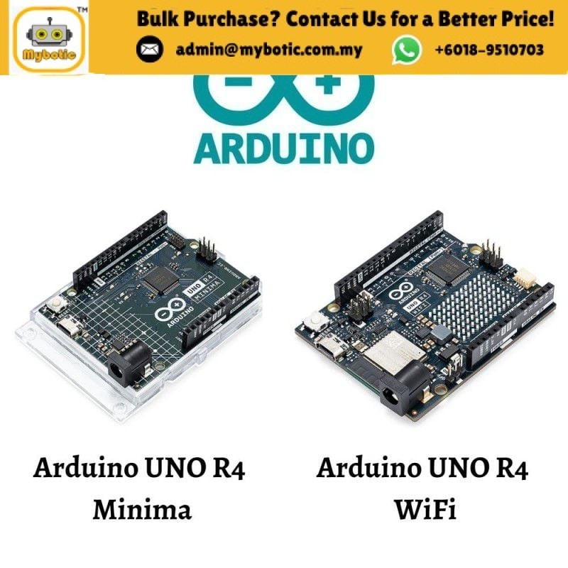 ARDUINO UNO R4 MINIMA / WIFI | Shopee Malaysia