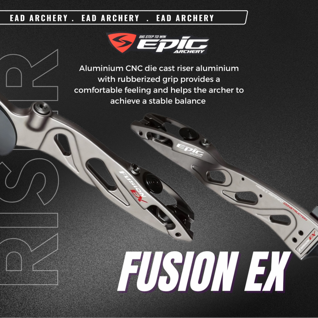 Epic Handle Fusion EX - 25 Inch / Riser / Sport / Memanah / EAD ...