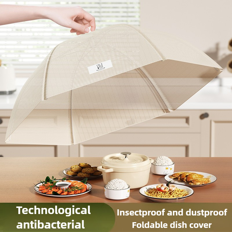 New Style Collapsible Leftover Food Cover Fly-Proof Insect-Proof ...