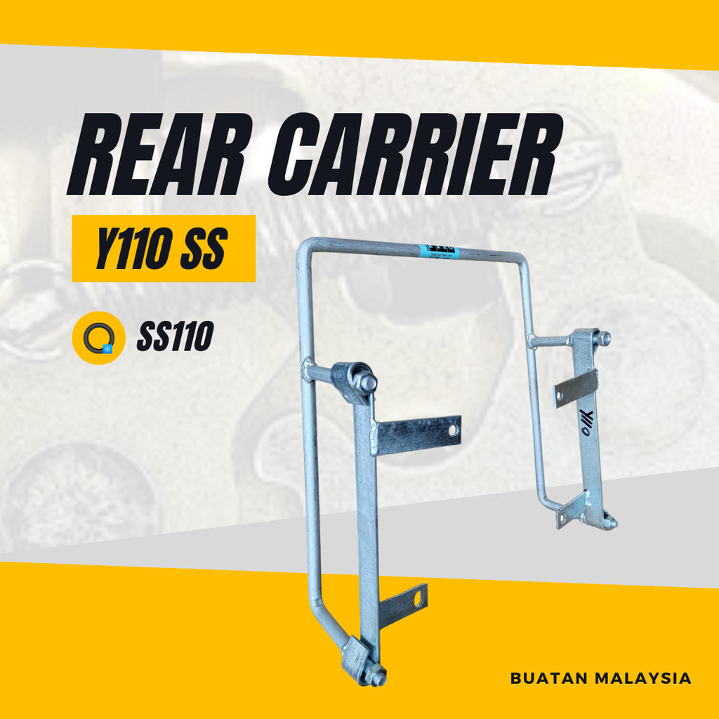 YAMAHA Y110 SS REAR CARRIER - SS110 FIRST MODEL Y 110 Y110SS HEAVY DUTY ...