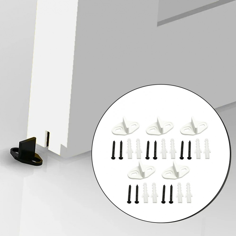 Simple Installation Adjustable Clip Floor Guides to Keep Your Barn Door