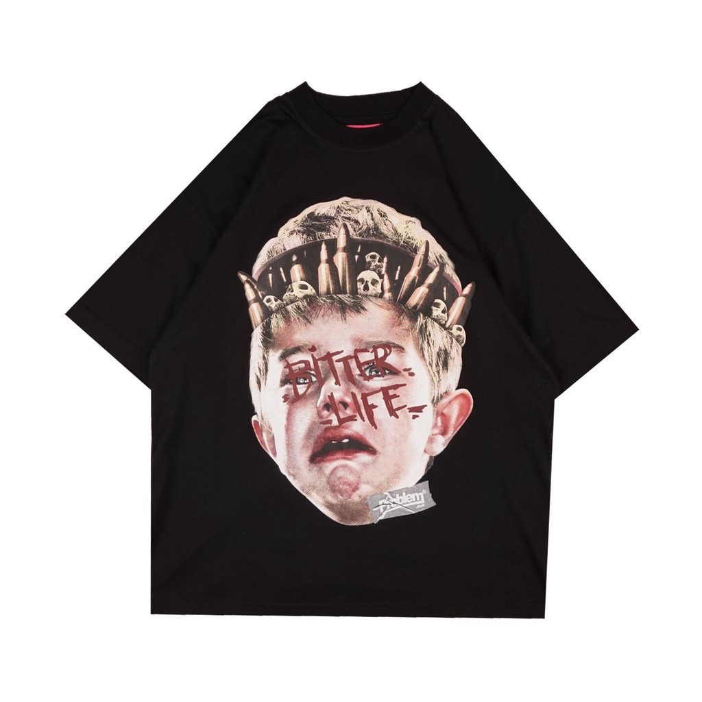 Problem Club - Oversize T-Shirt - 008 Dock Black | Shopee Malaysia