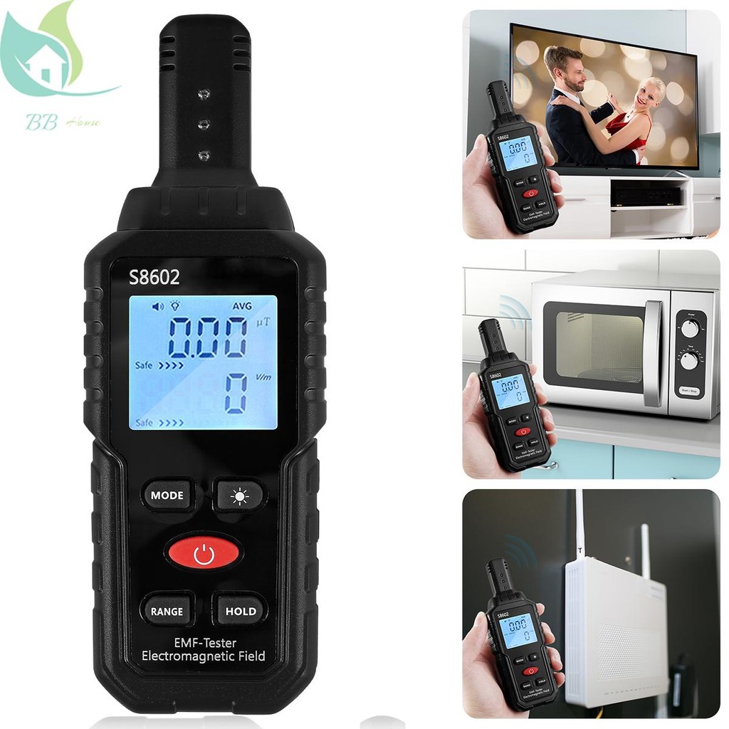 Radiation Detector Professional 3 in 1 Handheld EMF