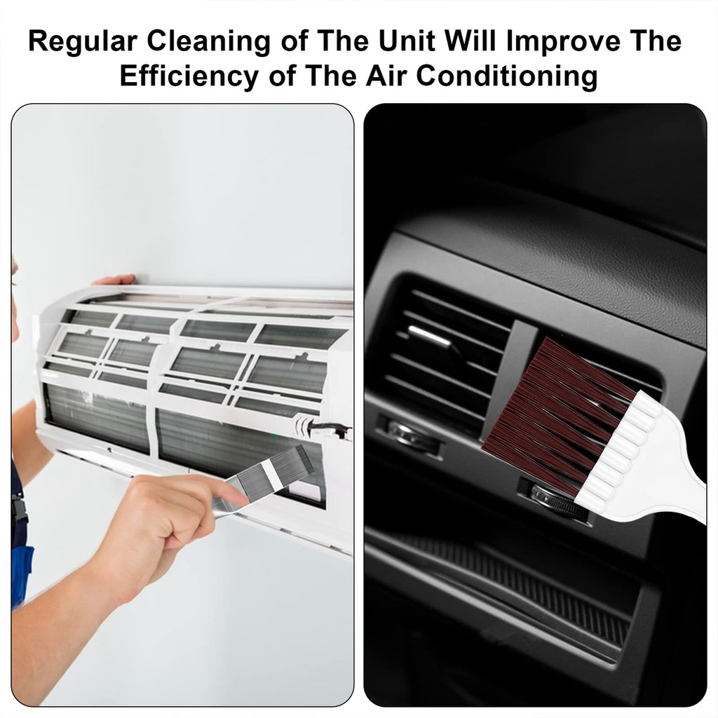 Air Conditioner Condenser Fin Cleaning Brush Condenser Ac Coil Cleaner