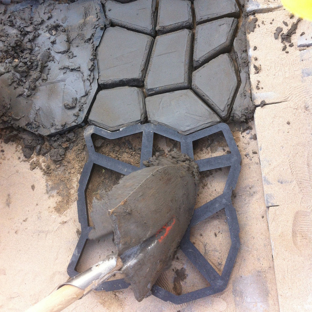 13 Types DIY Concrete Stepping Garden Road Mold Pavement Mold Paving