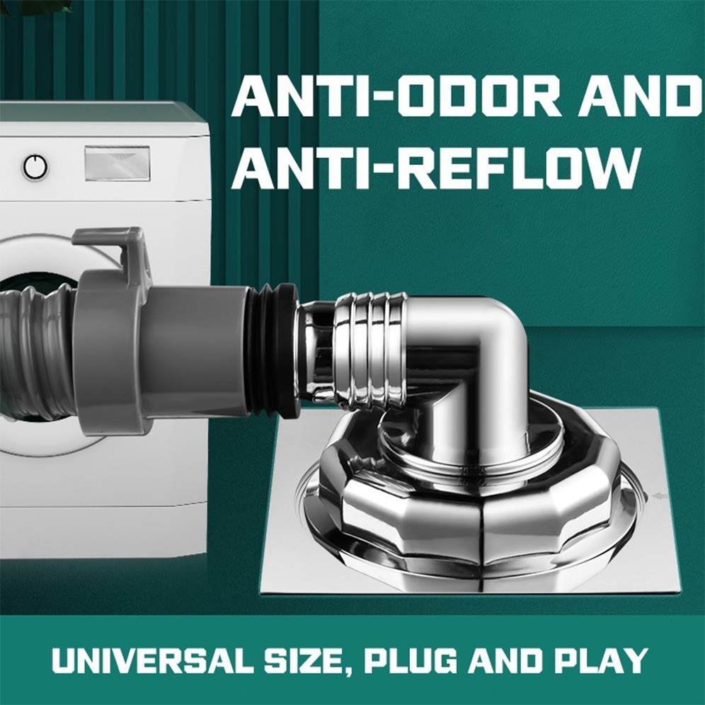 Antiodor Antioverflow Antiinsect Washbasin Washing Machine Floor