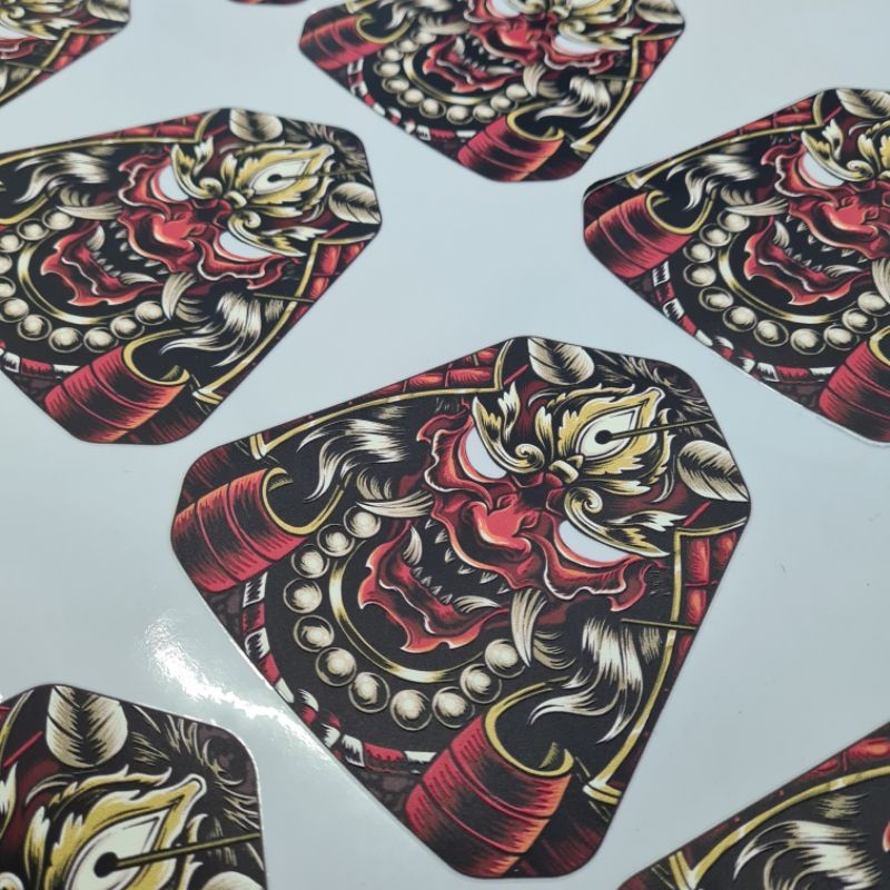 STIKER LAMPU 2D VF3I SAMURAI | Shopee Malaysia
