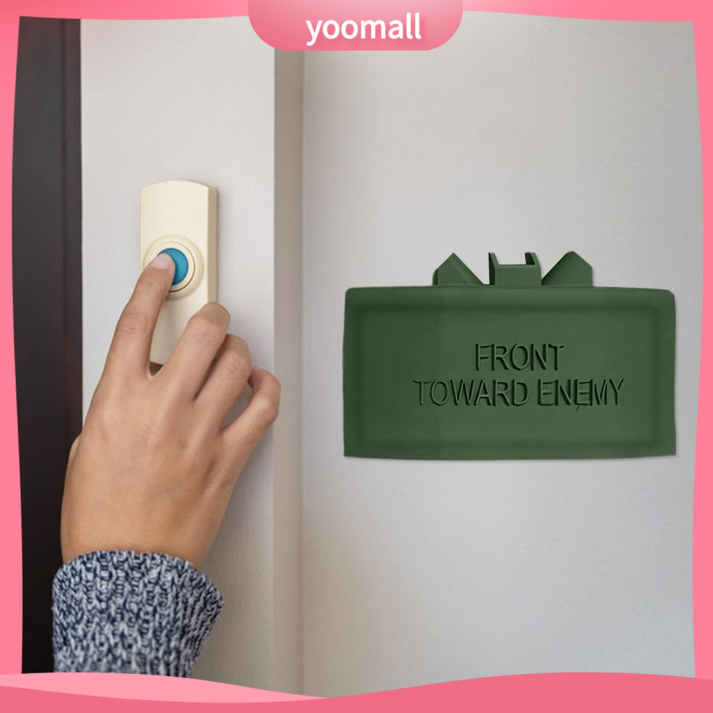 Ring Cam Claymore Mine Doorbell 3d Printed Mine Doorbell Front Enemy