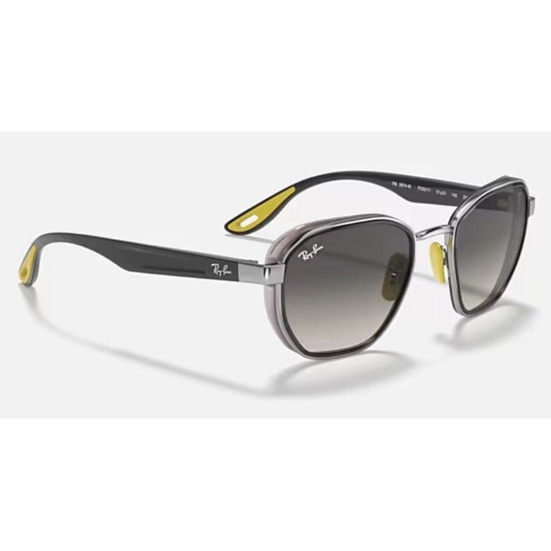 Ray-Ban RB3674M Ferrari Fleet Series Polished Bronze/Gradient Gray ...
