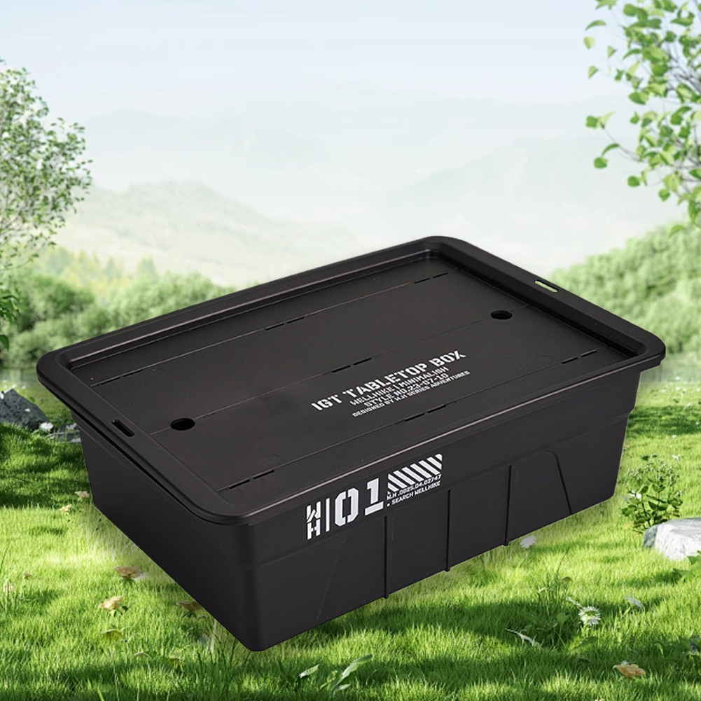WellHike IGT Table Storage Box One Unit Tea Tray Large Capacity Camping ...