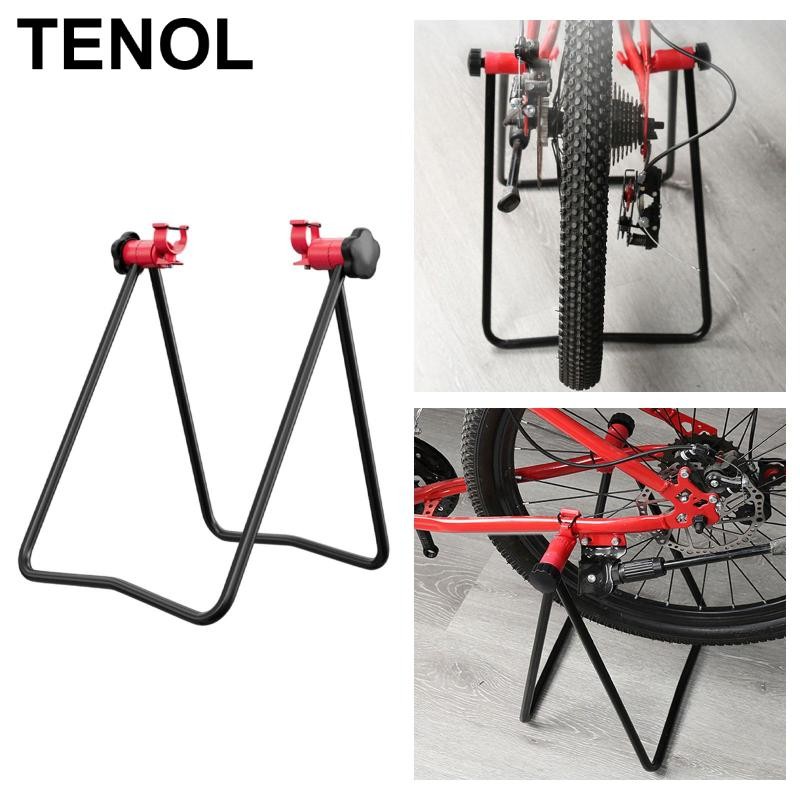 TENOL Triangular Vertical Parking Bike Rack Cycle Stand Folding Bike ...