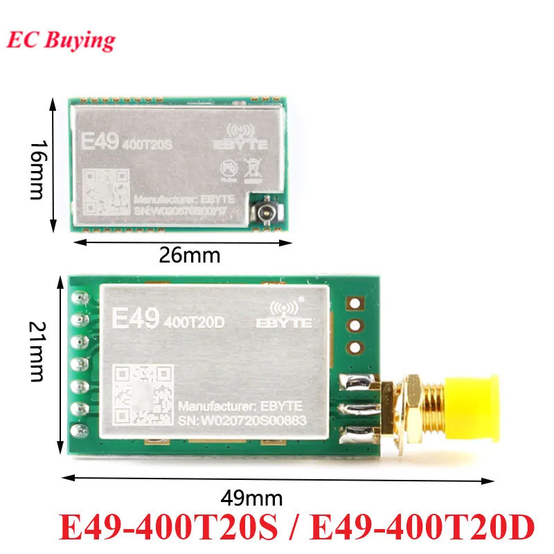 433MHz 470MHz RF Wireless Module UART 20dBm SX1278 LoRa Radio Frequency ...