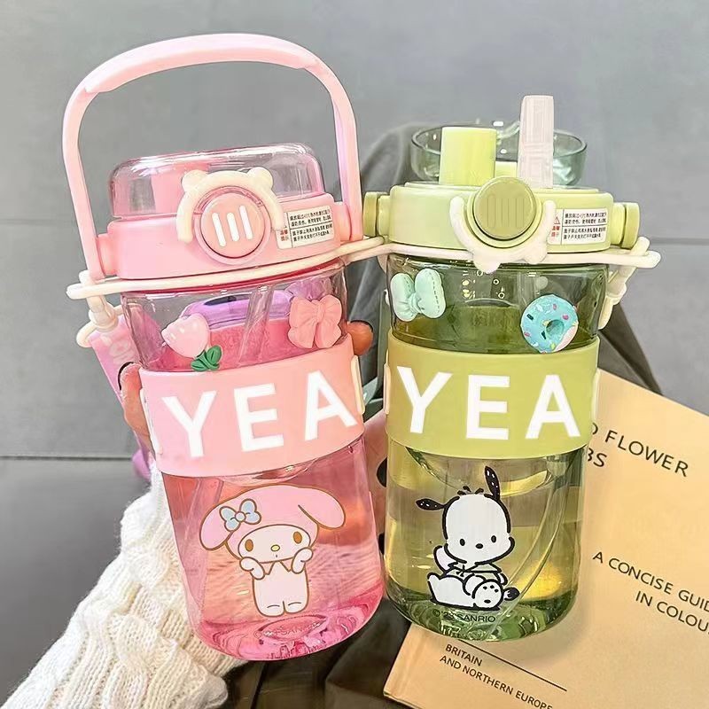 780ML Kuromi Bottle Cartoon Kuromi High-value Water Cup Cute Children's ...