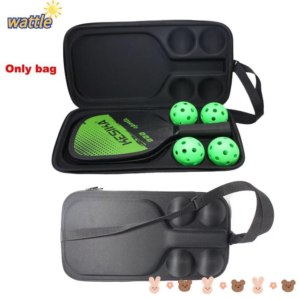 WA-SPORT Pickleball Racket Bag, Hard EVA Pickleball Racket Storage Bag ...
