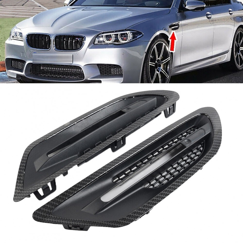 Customized Car Side Fender Air Vent Trim Cover for BMW F10 Sedan 5