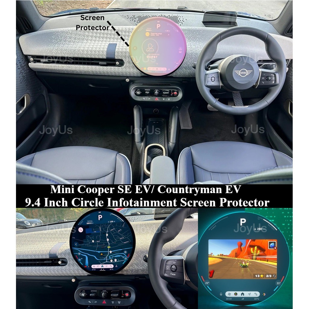 Mini Cooper EV SE Countryman U25 EV 9.4 Inch Circle Infotainment Screen ...