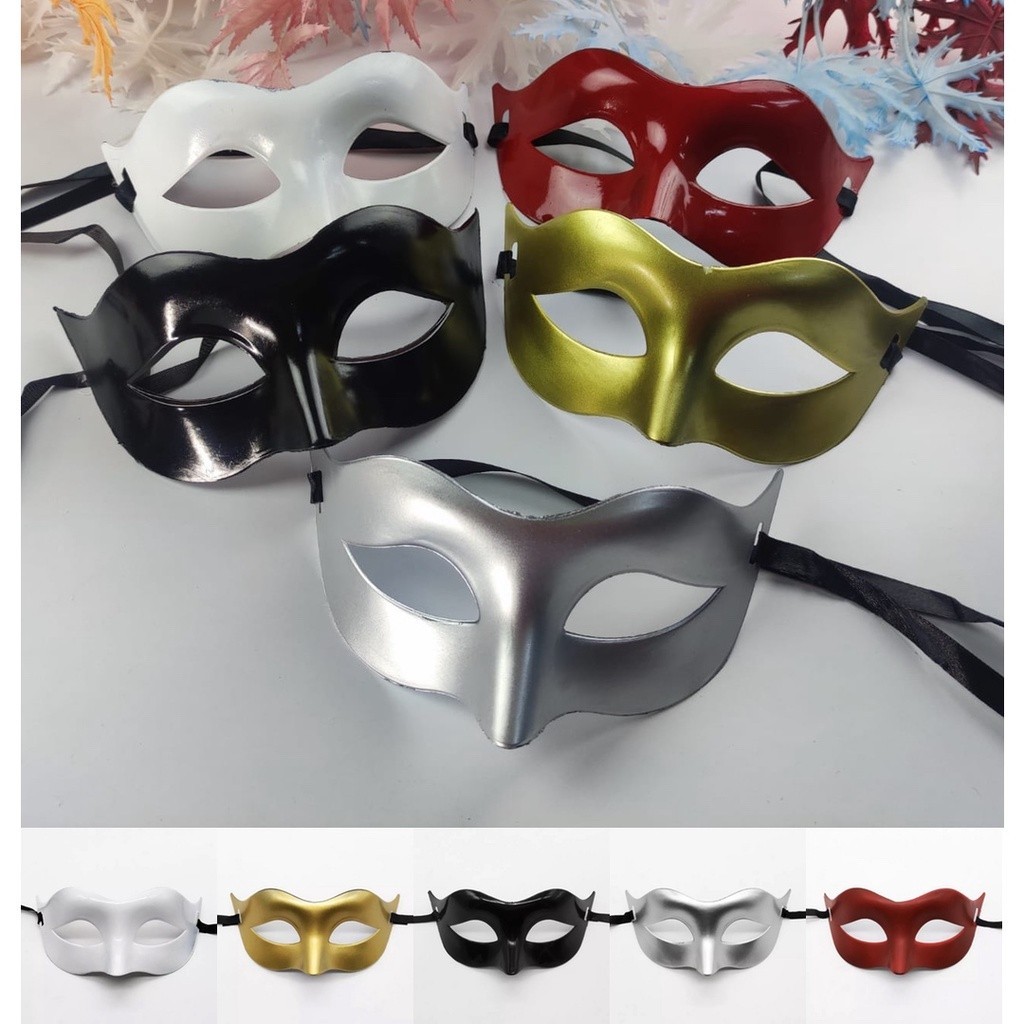 Colourful Masquerade Half Mask | Carnival Prom Theme Party Mask ...
