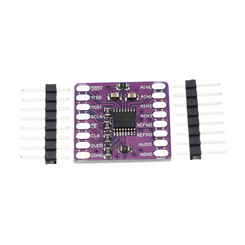 thumbnail image 2 of CJMCU 1220 ADS1220 ADC 24 Bit A/D Converter Module I2C Low Power 24 Bit Analog T 2 of 9