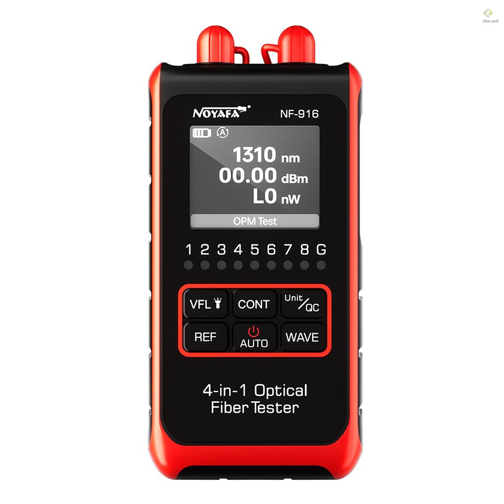 NOYAFA NF916 Fiber Optical Power Meter VFL REF FC SC ST Visual Fault