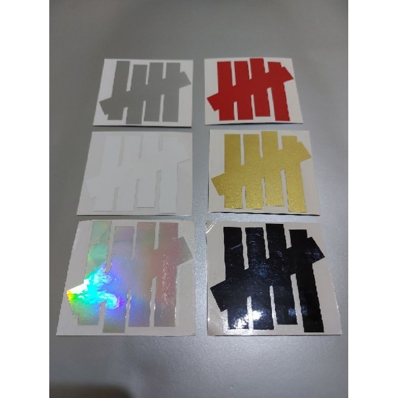 Undefeated CUTTING LOGO STICKER | Shopee Malaysia