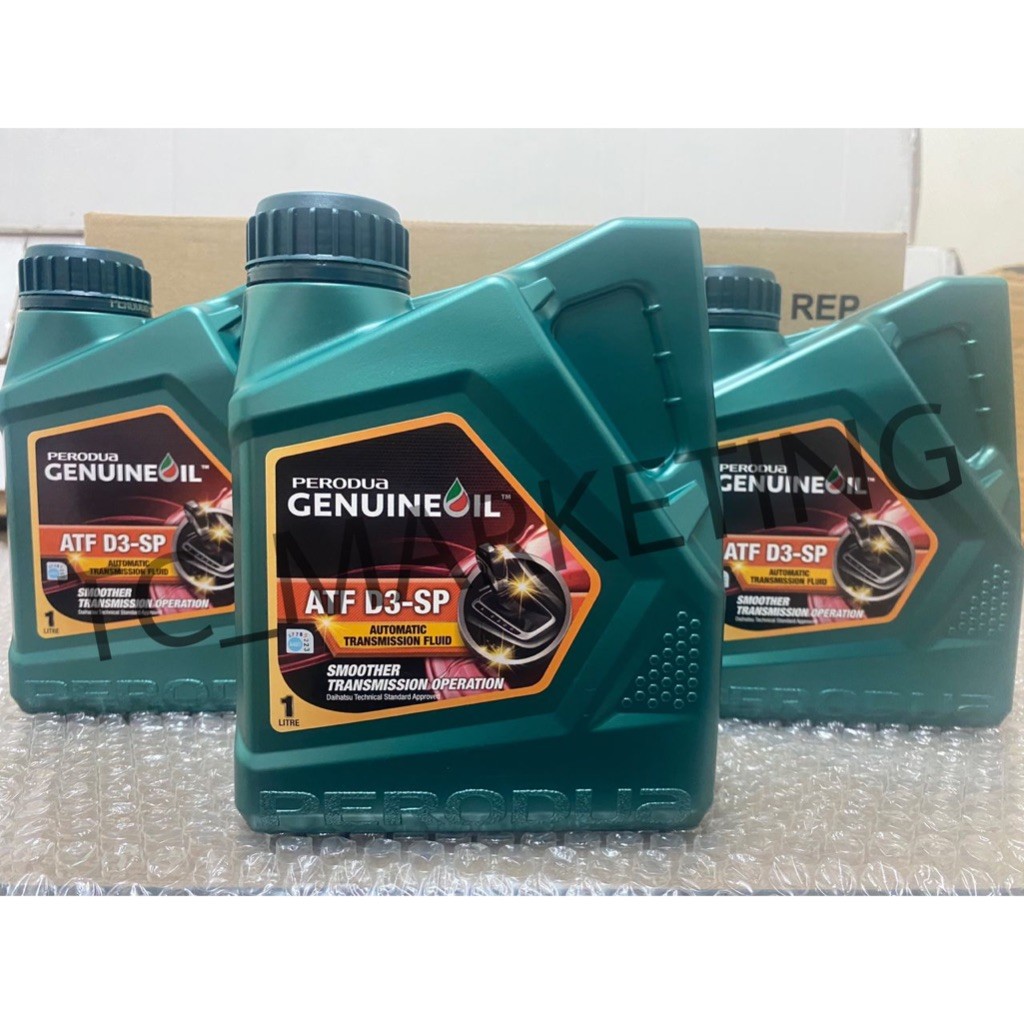 (3 Botol) PERODUA SP3 AUTO TRANSMISSION FLUID ATF D3 SP MYVI LAGI BEST ...