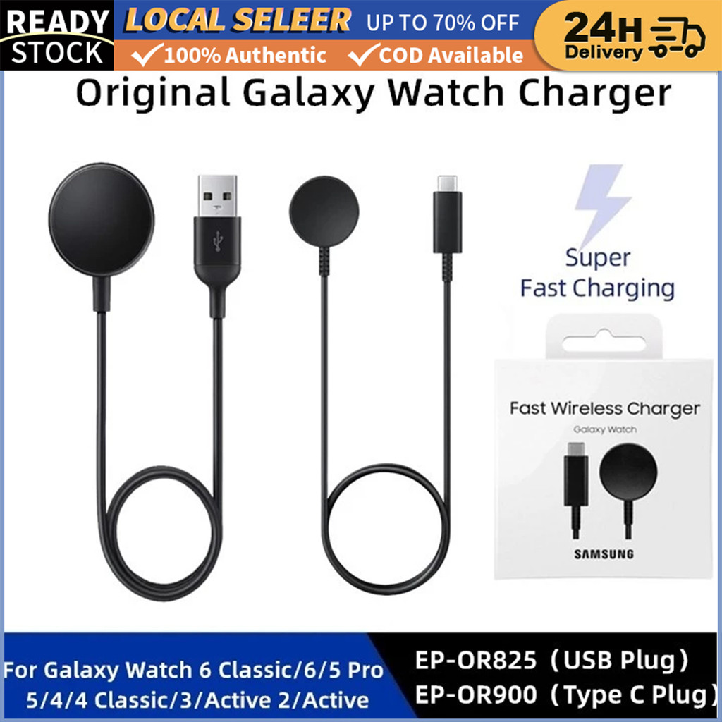 Samsung Watch Charger Galaxy Watch3/4/5/6 Pro/Active1 Fast Charging