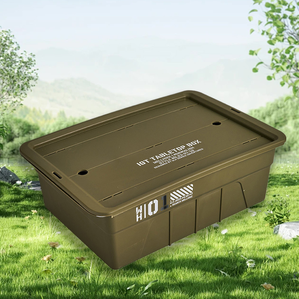 WellHike IGT Table Storage Box One Unit Tea Tray Large Capacity Camping ...