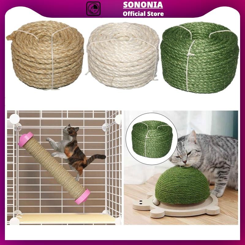 [SONONIA] Sisal Rope Cat Scratcher Post Cat Scratcher Rope Cat ...