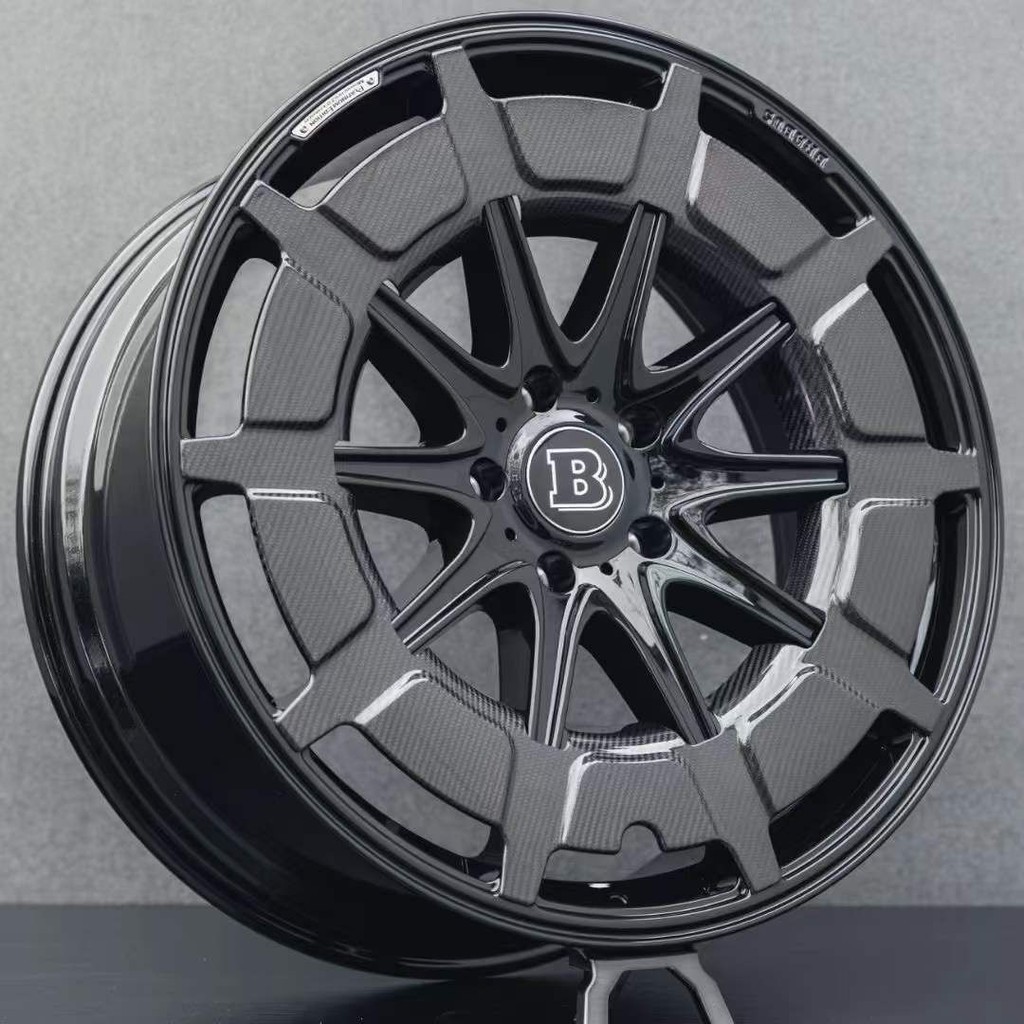 Brabus Rim Black Hyper Carbon Fiber Forged Wheels for G-Class W463A ...