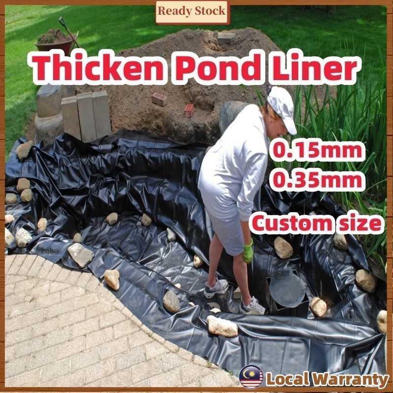 Thicken Fish Hdpe Pond Liner Seam Tape Kolam Ikan Garden Pools HDPE
