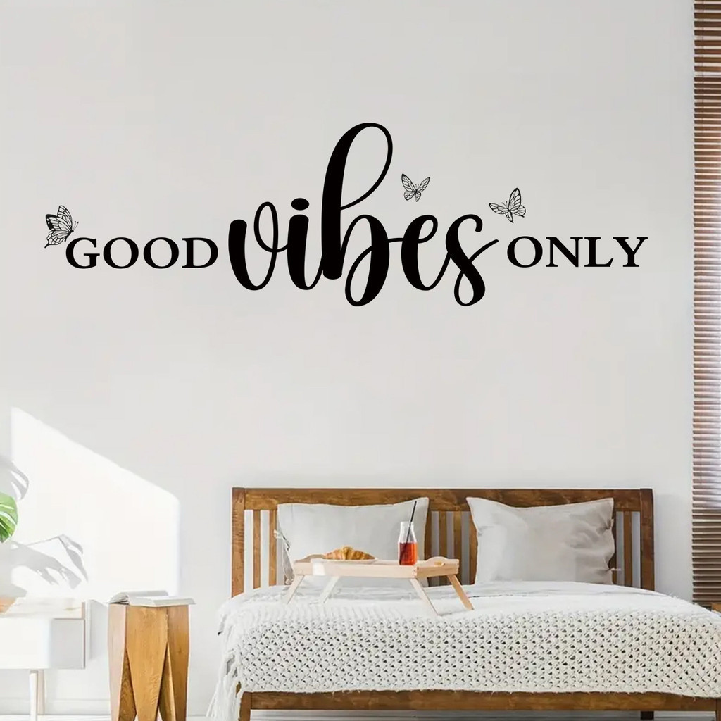 Simple Wall Stickers, English Phrase SelfAdhesive Wall Stickers, ins