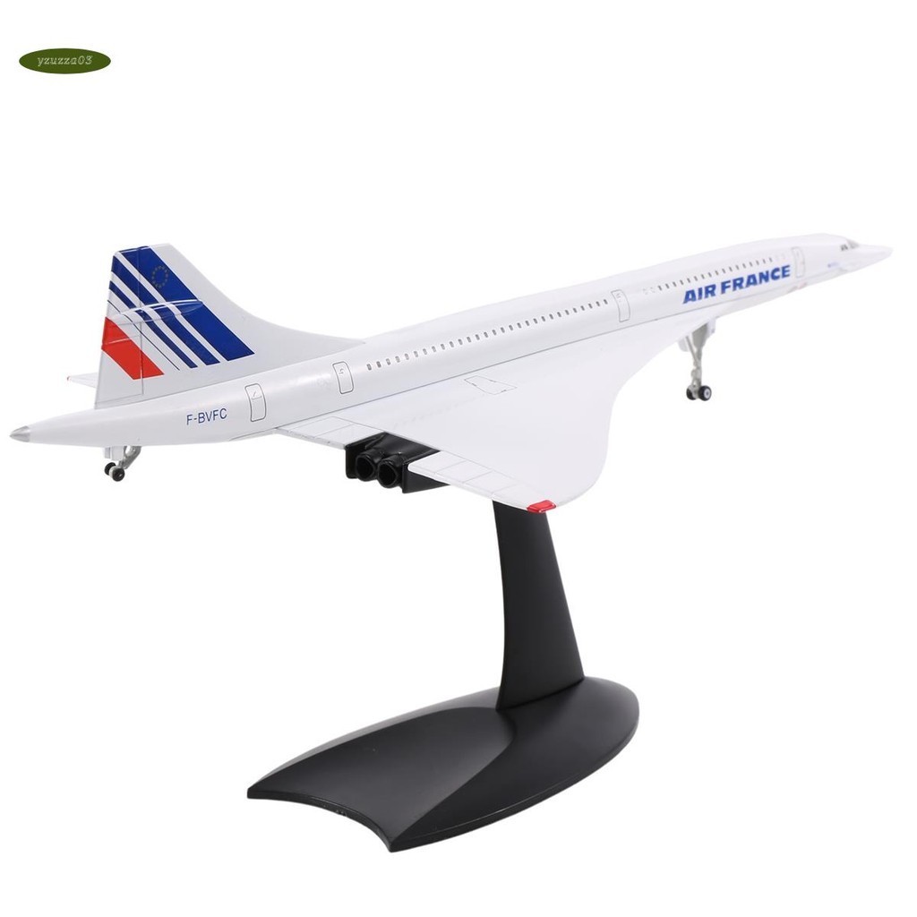 1/200 Concorde Supersonic Passenger Aircraft Model for Static Display ...