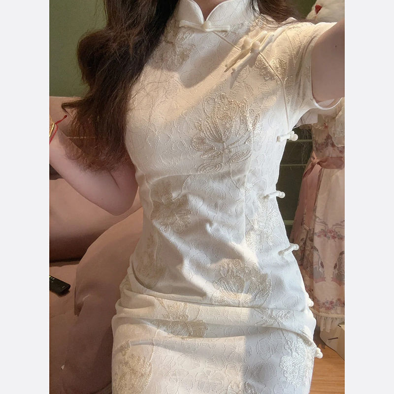 Cheongsam Women 2025 Young Style Classy Elegant Retro Republic of China ...