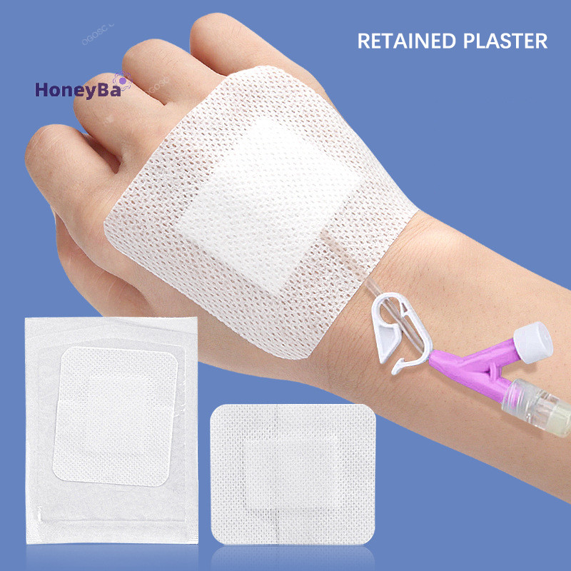 honeybee1 Fixed Tubing Adhesive Film Infusion Patch Retained Patch