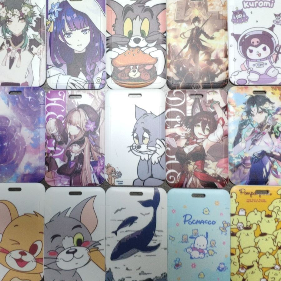 Cartoon Cute Random Card Holder Campus Card Student Card Work Card ...