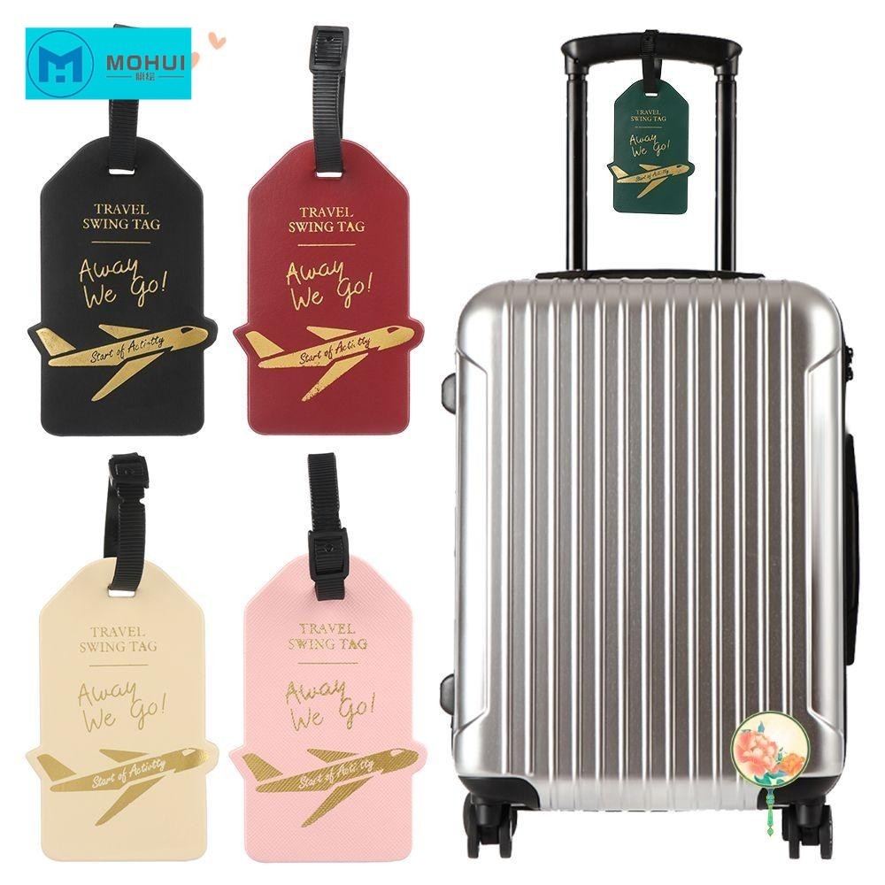 MW Suitcase Labels Reusable Ropes Aeroplane Luggage Tags | Shopee Malaysia