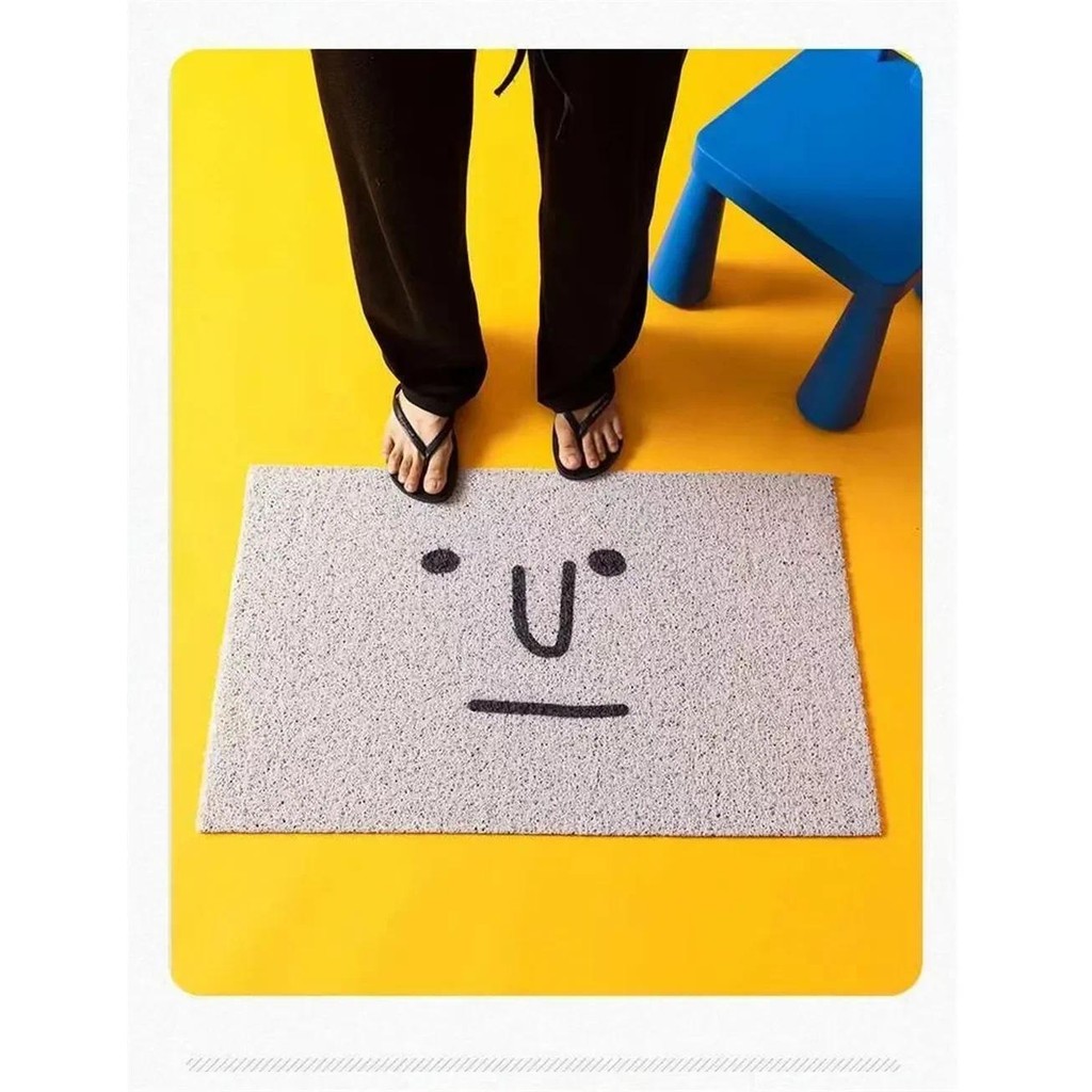 Entrance Door Mats Household Nonslip Steel Wire Ring Mats Waterproof