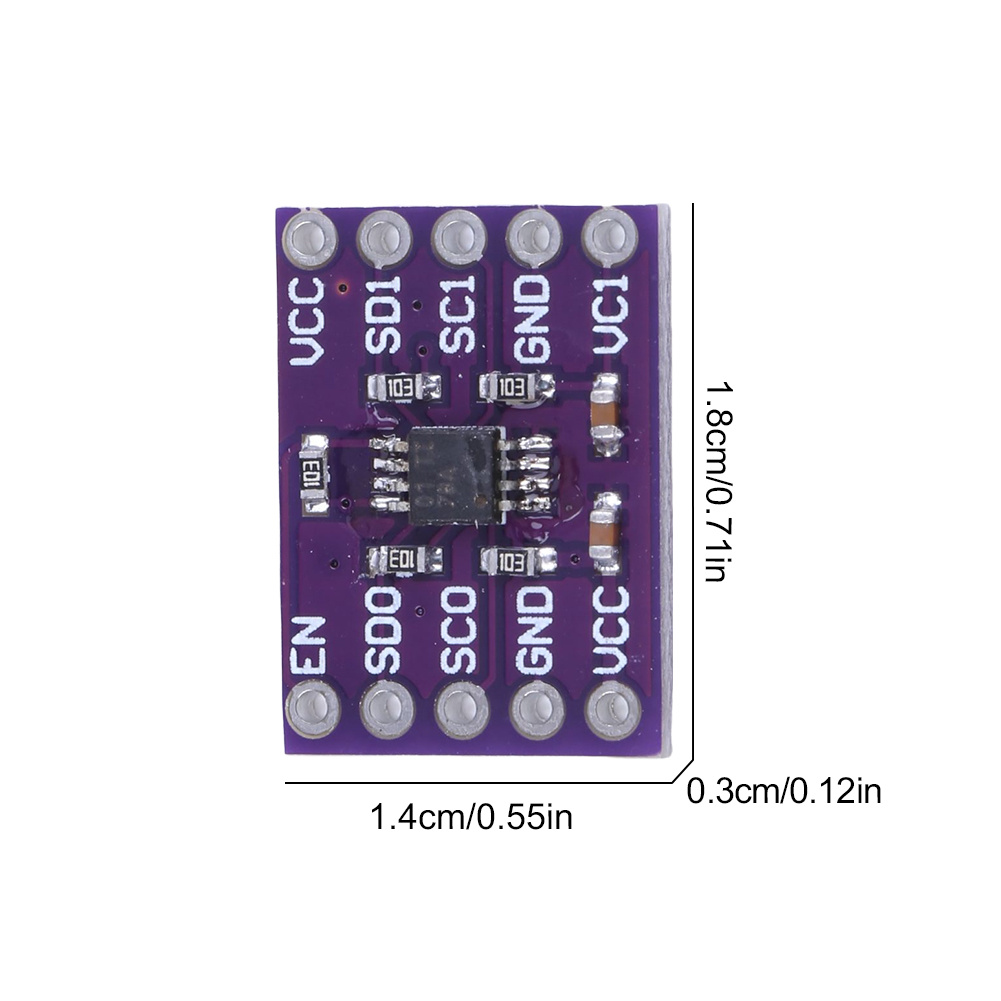 Módulo de placa de traductor PCA9306 2 bits bidireccional I2C IIC