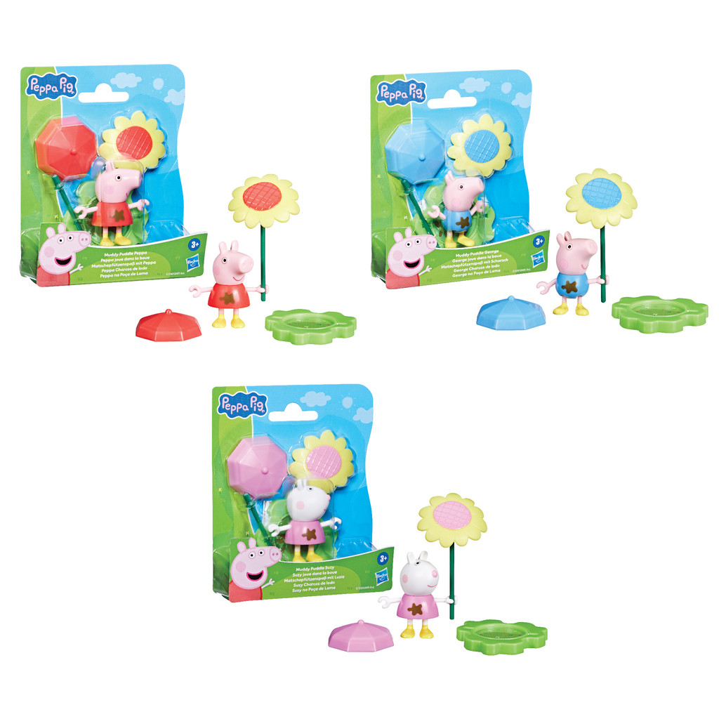 Peppa Pig Muddy Puddle Friends Figurines (G0495) | Shopee Malaysia