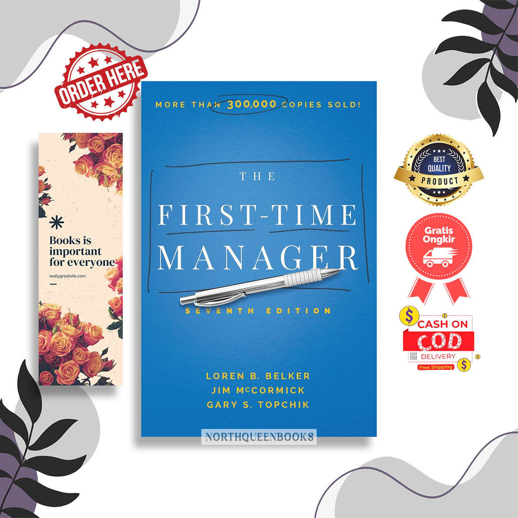 The First-Time Manager by Jim McCormick (English) | Shopee Malaysia