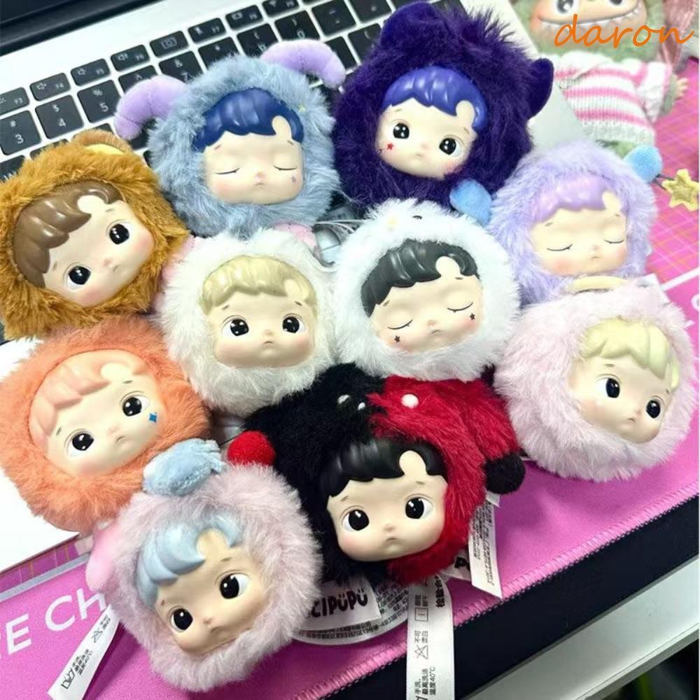 DARON Hacipupu Plush Keychain, Cartoon Pop Mart Constellation Hacipupu ...