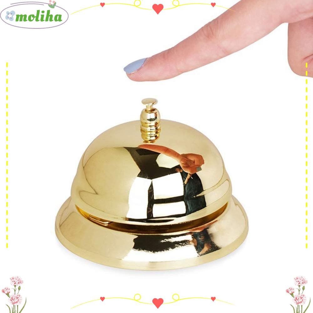MOLIHA Call Bell, Gold Bell Ringers, Desktop Call Bell | Shopee Malaysia