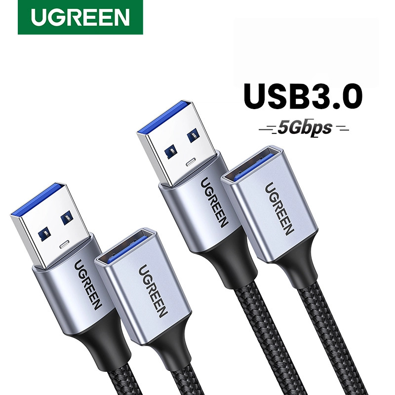 Ugreen USB Extension Cable Cord USB 3.0 Male to Female Data Charging ...